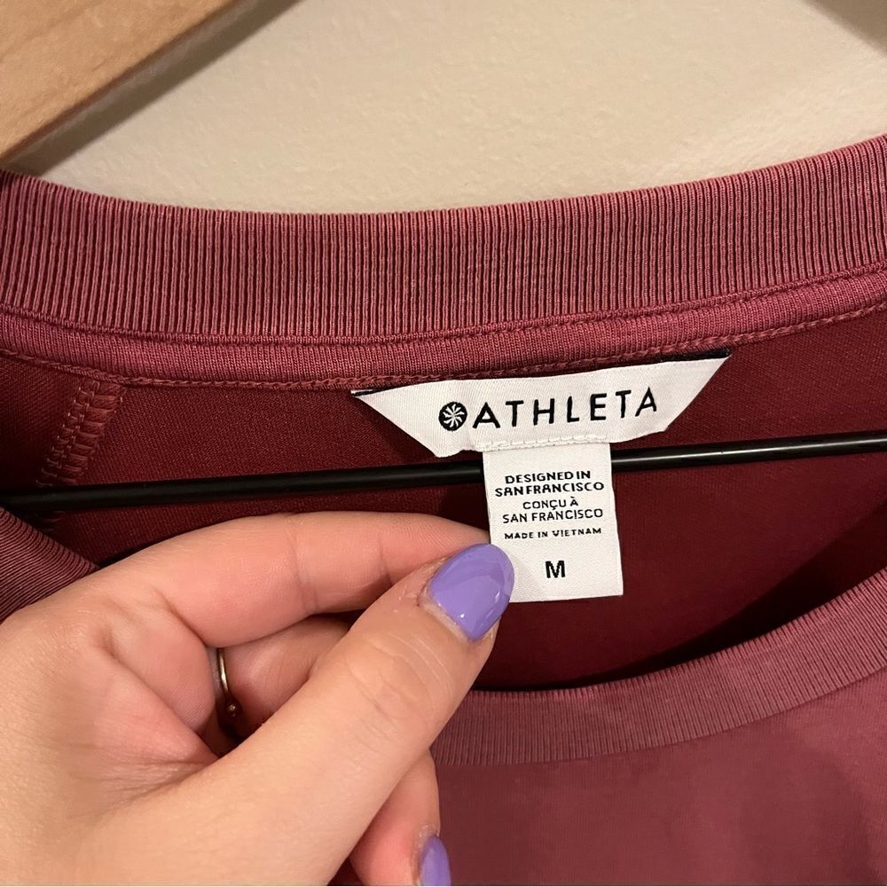 Athleta Seasoft Sweatshirt Tee - Picture 11 of 12
